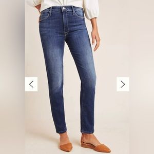 Mother Mid Rise Dazzler Ankle Jeans